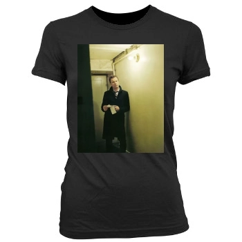 Ewan McGregor Women's Junior Cut Crewneck T-Shirt