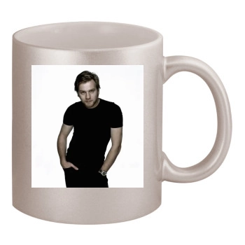 Ewan McGregor 11oz Metallic Silver Mug