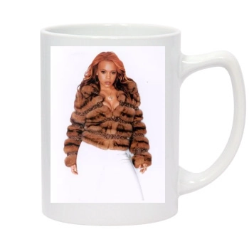 Faith Evans 14oz White Statesman Mug