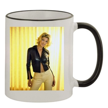 Faith Hill 11oz Colored Rim & Handle Mug