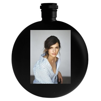 Famke Janssen Round Flask