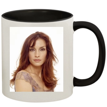 Famke Janssen 11oz Colored Inner & Handle Mug