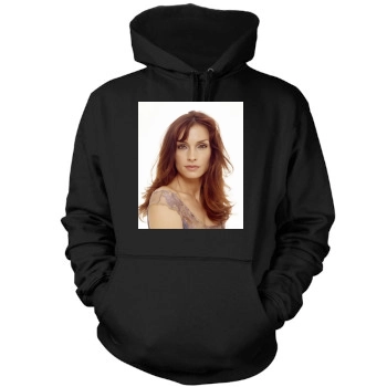 Famke Janssen Mens Pullover Hoodie Sweatshirt