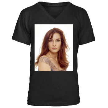 Famke Janssen Men's V-Neck T-Shirt