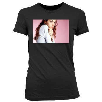 Fiona Apple Women's Junior Cut Crewneck T-Shirt