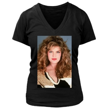 Rene Russo Women's Deep V-Neck TShirt