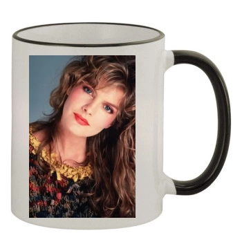 Rene Russo 11oz Colored Rim & Handle Mug