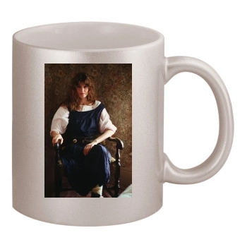 Rene Russo 11oz Metallic Silver Mug