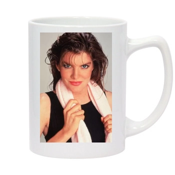 Rene Russo 14oz White Statesman Mug