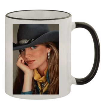 Rene Russo 11oz Colored Rim & Handle Mug