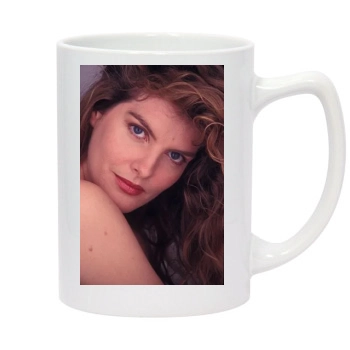 Rene Russo 14oz White Statesman Mug