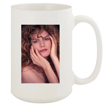 Rene Russo 15oz White Mug