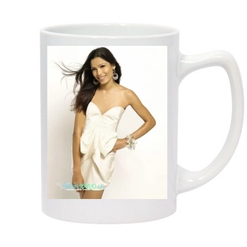 Freida Pinto 14oz White Statesman Mug