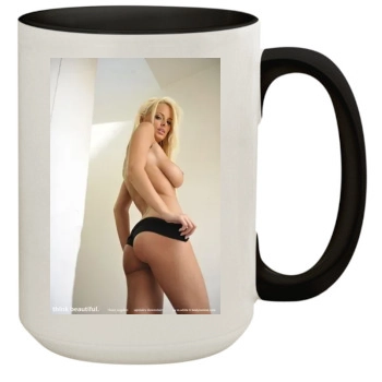 Rhian Sugden 15oz Colored Inner & Handle Mug