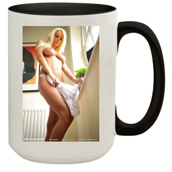 Rhian Sugden 15oz Colored Inner & Handle Mug