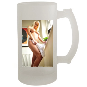 Rhian Sugden 16oz Frosted Beer Stein