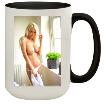 Rhian Sugden 15oz Colored Inner & Handle Mug