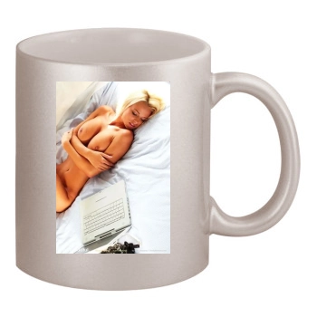 Rhian Sugden 11oz Metallic Silver Mug