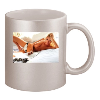 Rhian Sugden 11oz Metallic Silver Mug