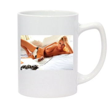 Rhian Sugden 14oz White Statesman Mug