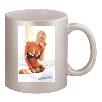 Rhian Sugden 11oz Metallic Silver Mug