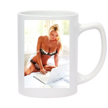 Rhian Sugden 14oz White Statesman Mug