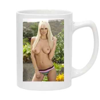 Rhian Sugden 14oz White Statesman Mug