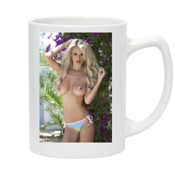 Rhian Sugden 14oz White Statesman Mug