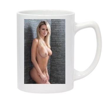 Rhian Sugden 14oz White Statesman Mug