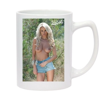 Rhian Sugden 14oz White Statesman Mug