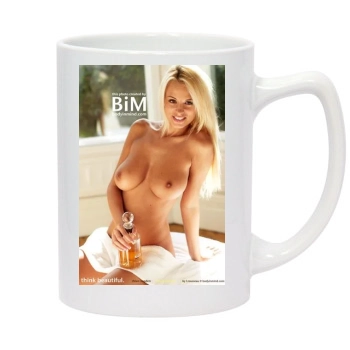 Rhian Sugden 14oz White Statesman Mug