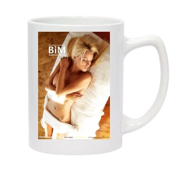 Rhian Sugden 14oz White Statesman Mug