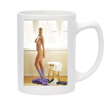 Rhian Sugden 14oz White Statesman Mug