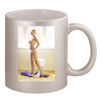 Rhian Sugden 11oz Metallic Silver Mug