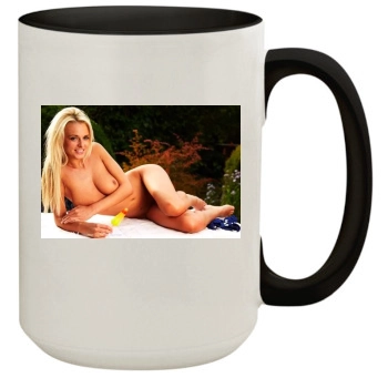 Rhian Sugden 15oz Colored Inner & Handle Mug