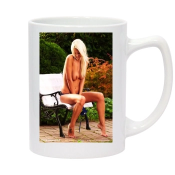 Rhian Sugden 14oz White Statesman Mug