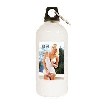 Rhian Sugden White Water Bottle With Carabiner