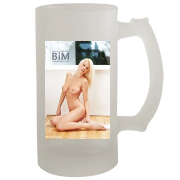 Rhian Sugden 16oz Frosted Beer Stein