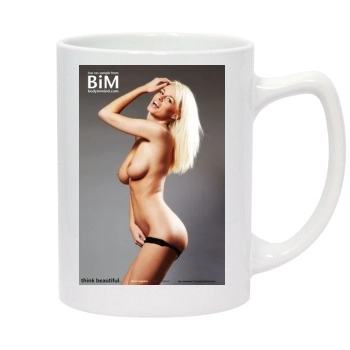 Rhian Sugden 14oz White Statesman Mug