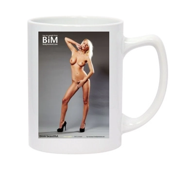 Rhian Sugden 14oz White Statesman Mug