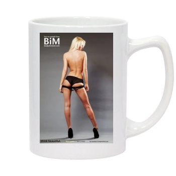 Rhian Sugden 14oz White Statesman Mug