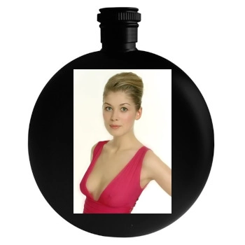 Rosamund Pike Round Flask