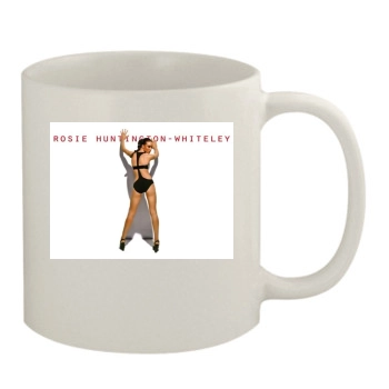 Rosie Huntington-Whiteley 11oz White Mug