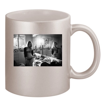 Rosie Huntington-Whiteley 11oz Metallic Silver Mug