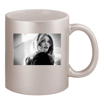 Rosie Huntington-Whiteley 11oz Metallic Silver Mug