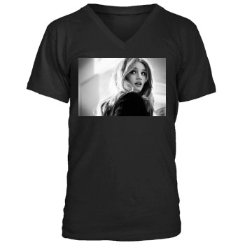 Rosie Huntington-Whiteley Men's V-Neck T-Shirt