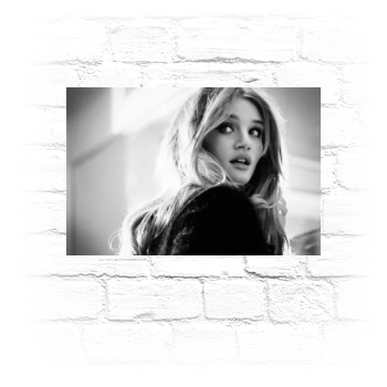 Rosie Huntington-Whiteley Metal Wall Art