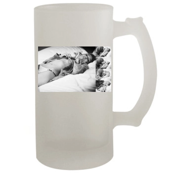 Rosie Huntington-Whiteley 16oz Frosted Beer Stein