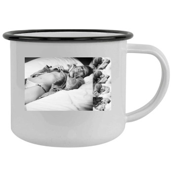 Rosie Huntington-Whiteley Camping Mug