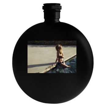 Rosie Huntington-Whiteley Round Flask